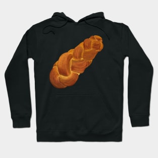 Detailed Challah Bread Drawing Hoodie